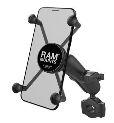 RAM-B-408-75-1-UN10U RAM Mounts X-Grip Motorrad-Halterung für Smartphones