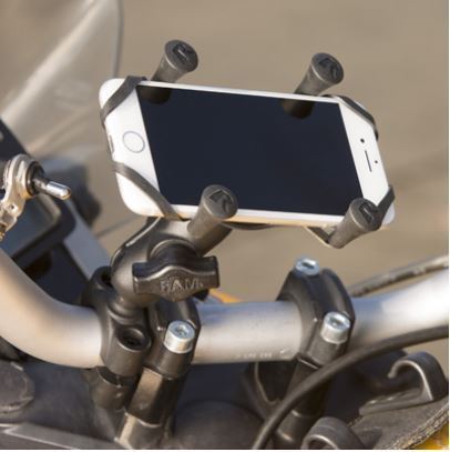 RAM-B-408-75-1-A-UN7U RAM Mounts X-Grip Motorrad-Halterung für Smartphones