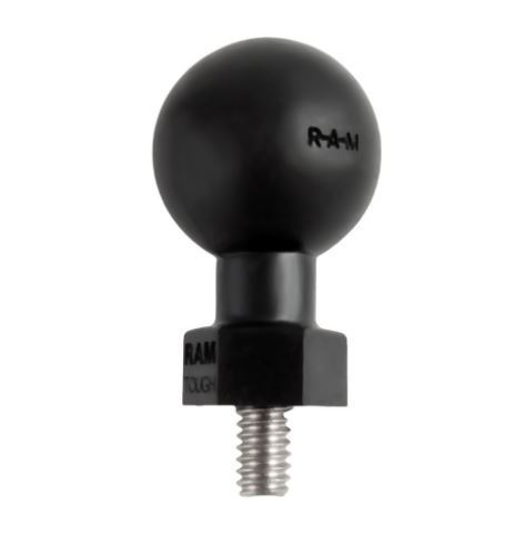 RAP-B-379U-252037 RAM Mounts Tough-Ball mit 1/4-20x0,375 Zoll Gewindestift - B-Kugel (1 Zoll)